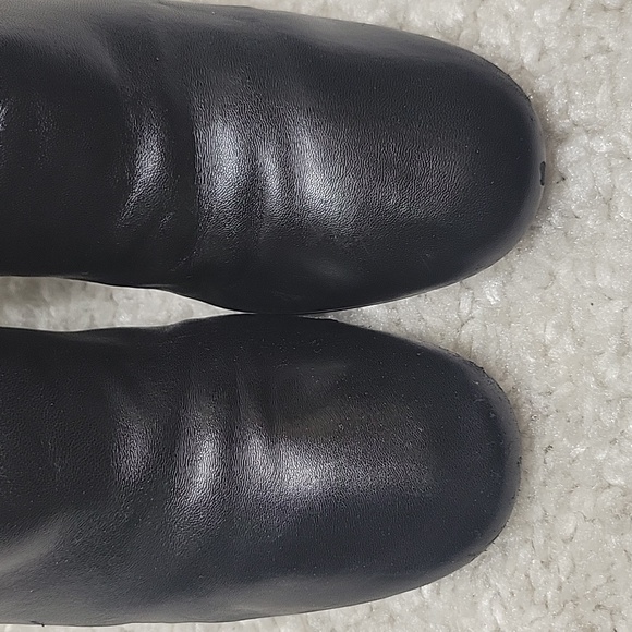 PRADA  LEATHER ankle boots size 5.5 - Picture 5 of 17